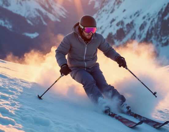 Suusasportlane mäesuustamise reisil